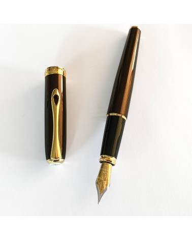 Stylo-plume Diplomat Excellence A2 Marrakech, attributs dorés, fabriqué en Allemagne