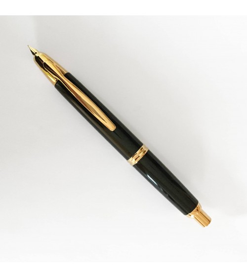 Stylo-plume Pilot Capless Noir, attributs dorés