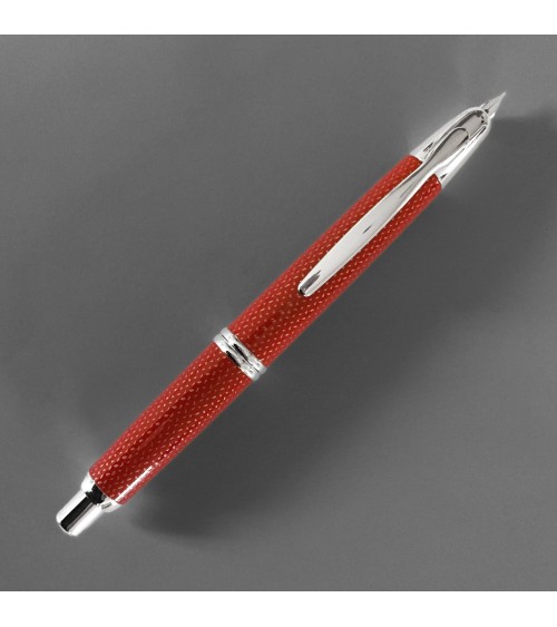Stylo-plume Pilot Capless Graphite Rouge