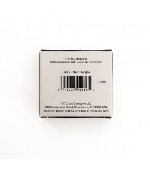 Cartouches Cross pour stylos-plume : bleu, noir-bleu ou noir