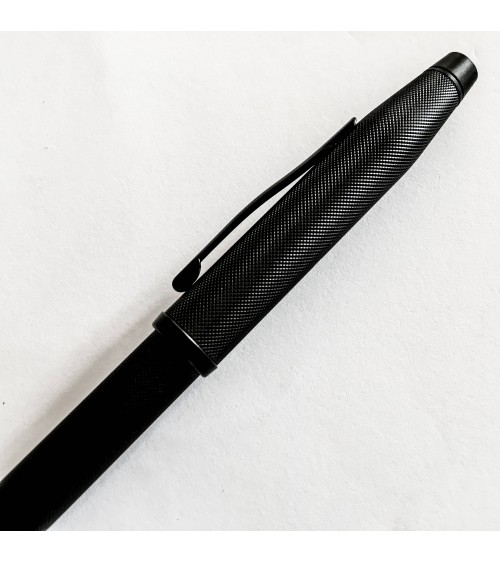 Stylo-bille Cross Century II Black Micro-Knurl