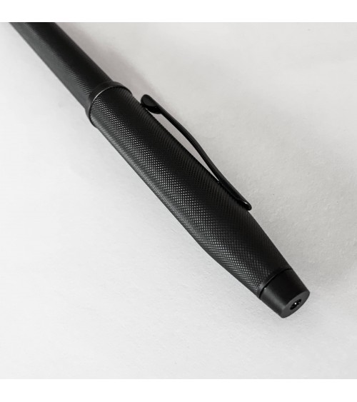 Stylo-bille Cross Century II Black Micro-Knurl