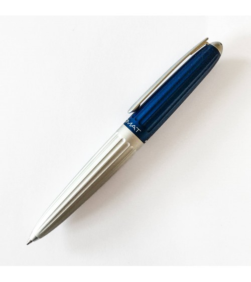 Stylo-bille Diplomat Aero bicolore Bleu et Gris