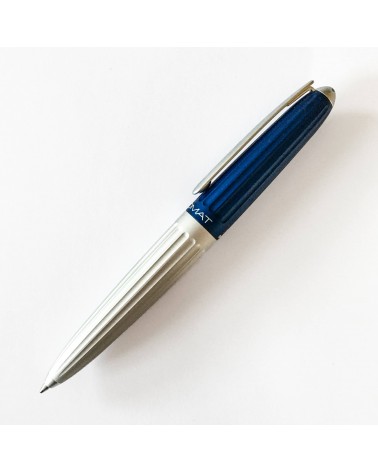 Stylo-bille Diplomat Aero bicolore Bleu et Gris