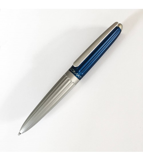 Stylo-bille Diplomat Aero bicolore Bleu et Gris