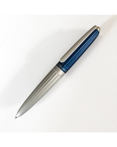 Stylo-bille Diplomat Aero bicolore Bleu et Gris