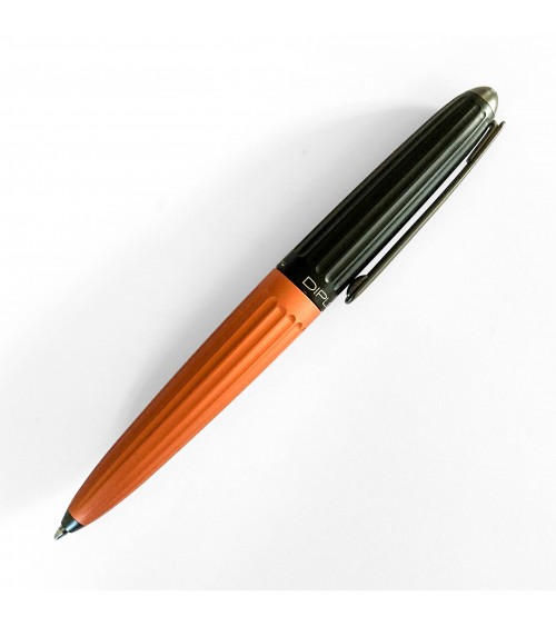 Stylo-bille Diplomat Aero bicolore Noir et Orange