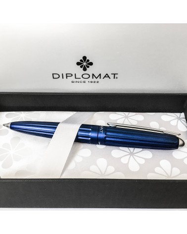 Stylo-bille Diplomat Aero Bleu