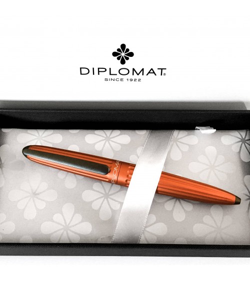 Stylo-bille Diplomat Aero Orange