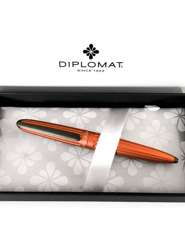 Stylo-bille Diplomat Aero Orange