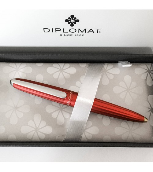 Stylo-bille Diplomat Aero Rouge