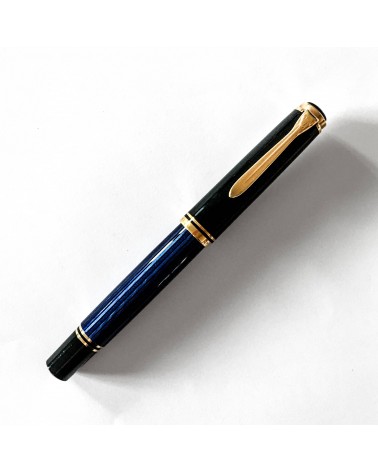 Roller Pelikan Souverän R800 Black Blue, attributs dorés