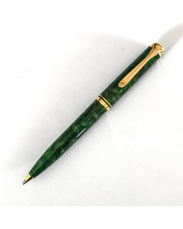 Stylo-bille Pelikan Souverän Ocean Swirl, attributs dorés