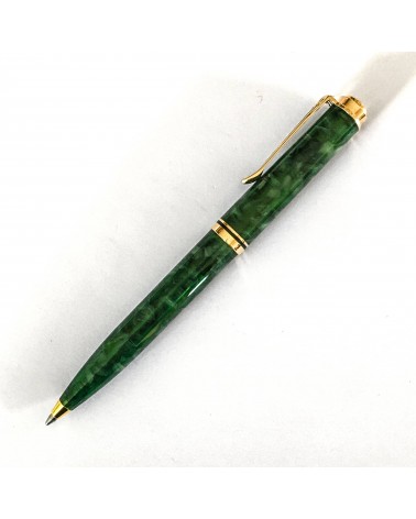 Stylo-bille Pelikan Souverän Ocean Swirl, attributs dorés