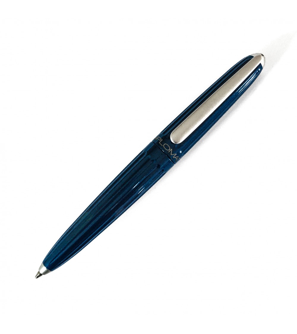 Stylo-bille Diplomat Aero Midnight Blue, fabriqué en Allemagne