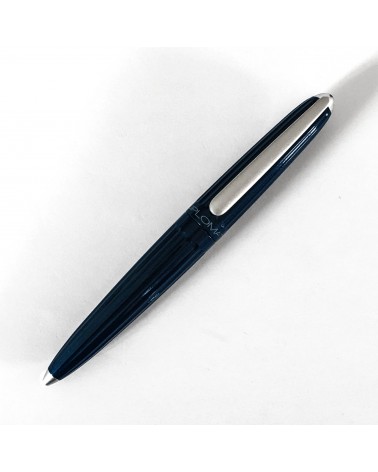 Stylo-plume Diplomat Aero Midnight Blue, plume en acier inoxydable, fabriqué en Allemagne