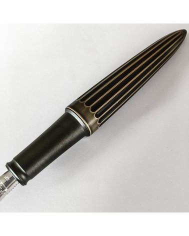 Stylo-plume Diplomat Aero Oxyd Brass, plume acier inoxydable, fabriqué en Allemagne