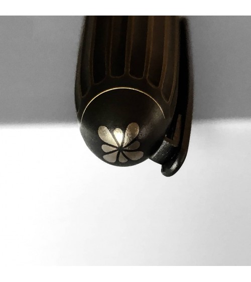 Stylo-plume Diplomat Aero Oxyd Brass, plume acier inoxydable, fabriqué en Allemagne