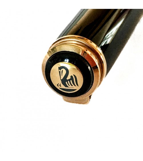 Roller Pelikan Souverän R800 Black Blue, attributs dorés