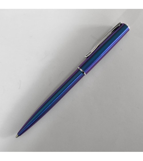 Stylo-bille Diplomat Traveller Funky Blue, fabriqué en Allemagne