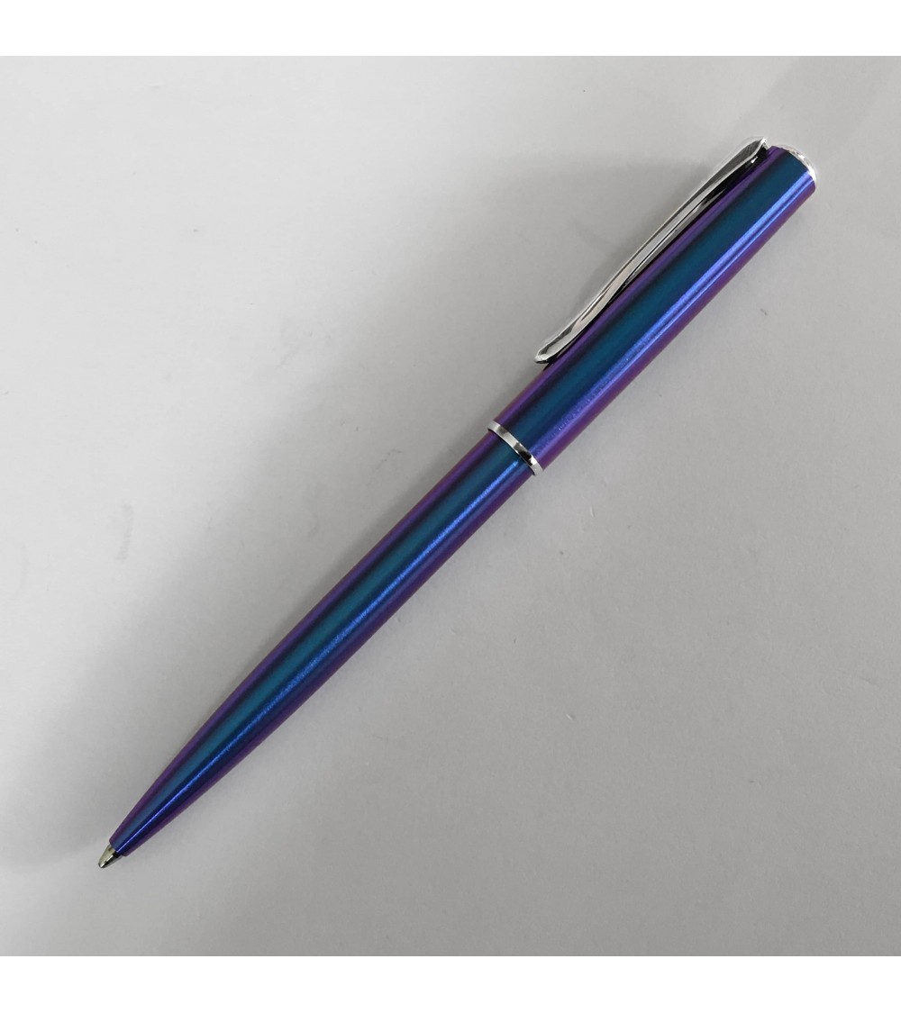 Stylo-bille Diplomat Traveller Funky Blue, fabriqué en Allemagne