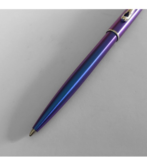 Stylo-bille Diplomat Traveller Funky Blue, fabriqué en Allemagne