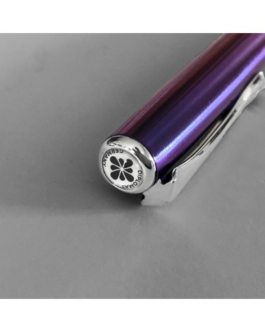 Stylo-bille Diplomat Traveller Funky Blue, fabriqué en Allemagne