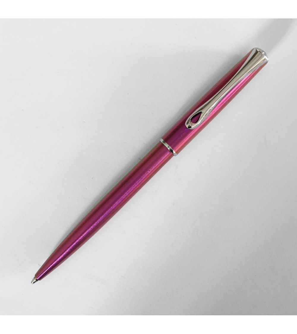 Stylo-bille Diplomat Traveller Funky Fuchsia, fabriqué en Allemagne