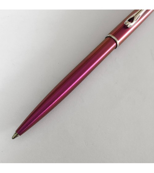 Stylo-bille Diplomat Traveller Funky Fuchsia, fabriqué en Allemagne