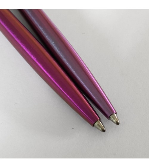 Stylo-bille Diplomat Traveller Funky Fuchsia et Petrol, fabriqué en Allemagne