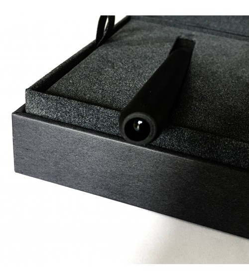 Stylo-plume Lamy Dialog cc Noir, bec or 14 carats largeur F ou extra F