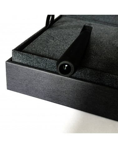 Stylo-plume Lamy Dialog cc Noir, bec or 14 carats largeur F ou extra F