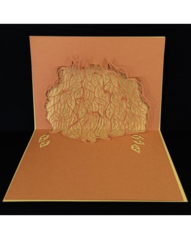 Carte pop-up Rifletto, Forêt de feuillus, fabriquée en Allemagne