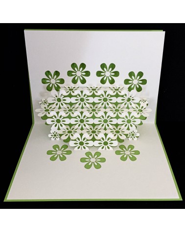 Carte pop-up Rifletto, Printemps, fabriquée en Allemagne