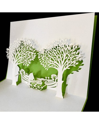 Carte pop-up Rifletto, Landau, fabriquée en Allemagne