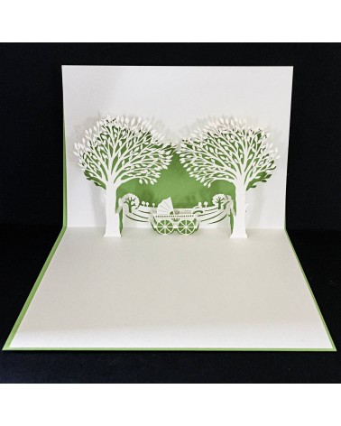 Carte pop-up Rifletto, Landau, fabriquée en Allemagne