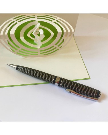 Stylo-bille Diplomat Excellence A+ Wave. L'Ecritoire design, Lausanne.