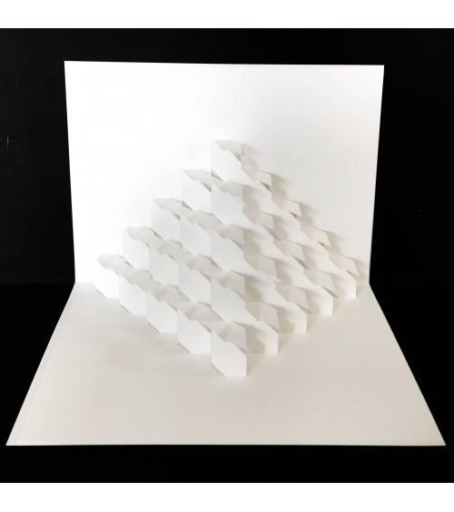 Carte pop-up Rifletto, Cubo, fabriquée en Allemagne