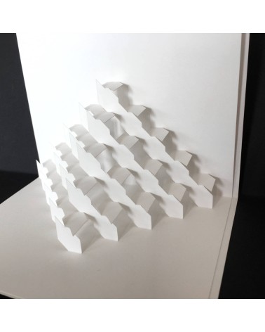 Carte pop-up Rifletto, Cubo, fabriquée en Allemagne