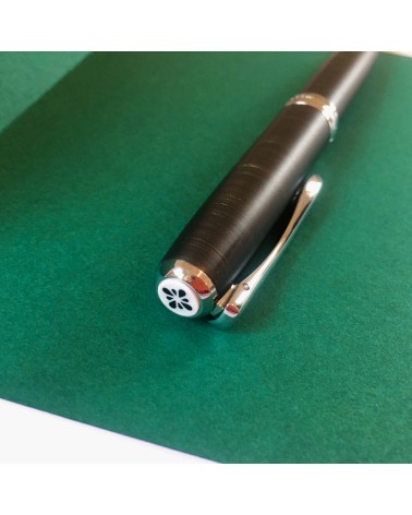 Stylo-bille Diplomat Excellence A2 Oxyd Iron. L'Ecritoire design, Lausanne.