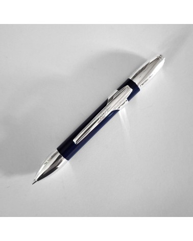 Stylo-bille Récife Riviera Shakin Marine (bleu foncé) qui s’ouvre et se ferme d’une simple secousse.