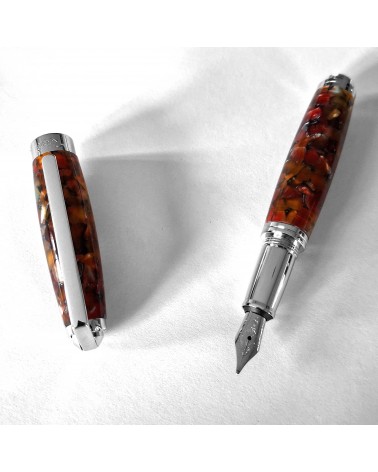 Stylo-plume Récife Umbra Soyouz Montmartre, inspiré des tableaux pointillistes