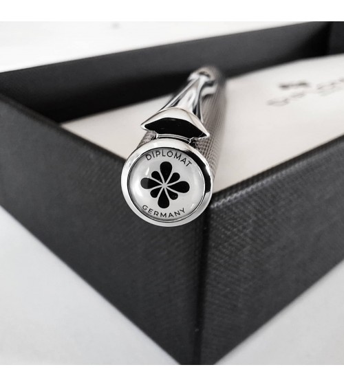 Stylo-bille Diplomat Esteem Black Barley, fabriqué en Allemagne