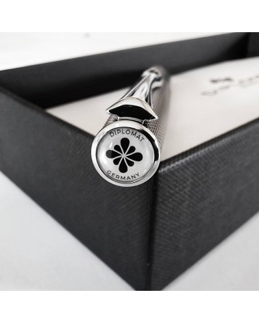 Stylo-bille Diplomat Esteem Black Barley, fabriqué en Allemagne