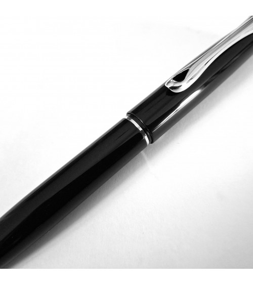Stylo-bille Diplomat Esteem Noir Laqué, fabriqué en Allemagne