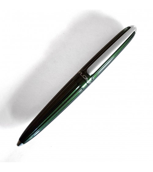 Stylo-plume Diplomat Aero Evergreen, plume acier inoxydable, fabriqué en Allemagne