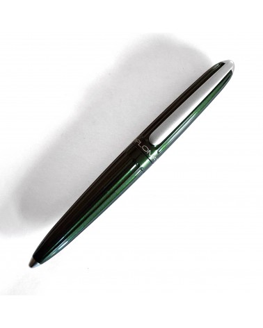 Stylo-plume Diplomat Aero Evergreen, plume acier inoxydable, fabriqué en Allemagne