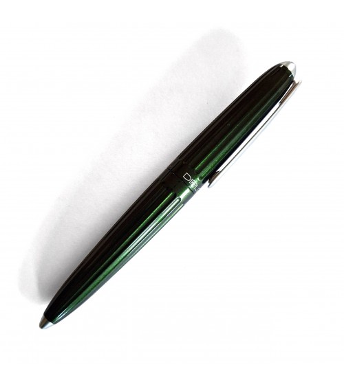 Stylo-plume Diplomat Aero Evergreen, plume acier inoxydable, fabriqué en Allemagne