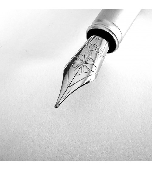 Stylo-plume Diplomat Aero Evergreen, plume acier inoxydable, fabriqué en Allemagne