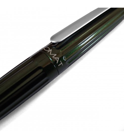 Stylo-plume Diplomat Aero Evergreen, plume acier inoxydable, fabriqué en Allemagne